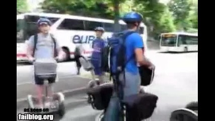 Segway Driver Fail 