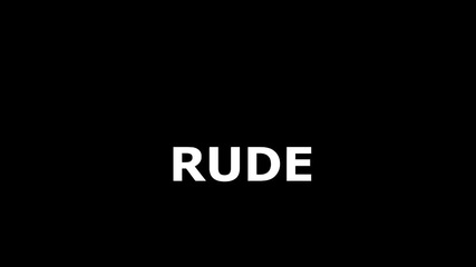 Rude - Magic