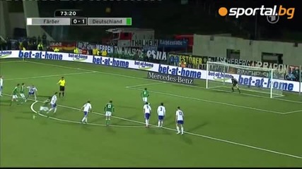 Фарьорски Острови - Германия 0:3 (10.09.2013)