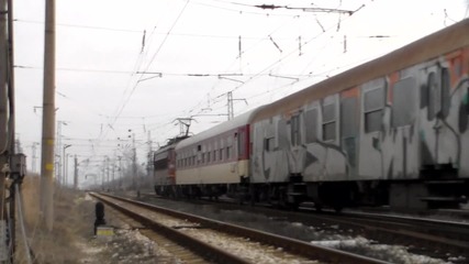 44 070 излиза от гара Пз