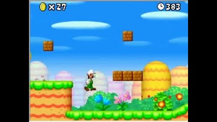 Nsmb - world 1 level 1 - 1