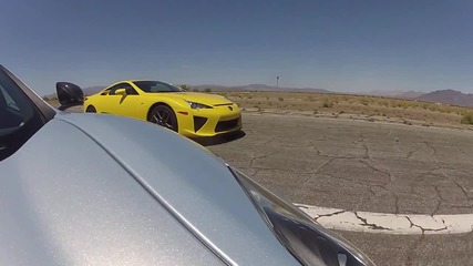 Bugatti Veyron vs Lamborghini Aventador vs Lexus Lfa vs Mclaren Mp4-12c