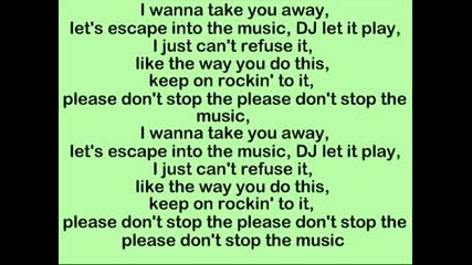 03. Rihanna - Don`t Stop The Music (lyrics)