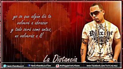 Jadiel el incomparable - La Distancia (letra Original Reggaeton )