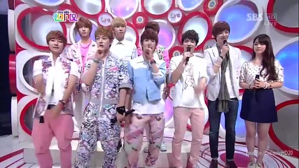 (hd) Boyfriend - Interview ~ Inkigayo (17.06.2012)