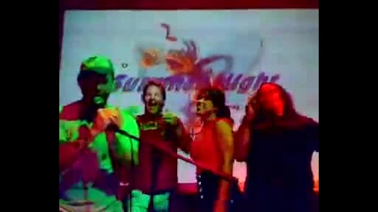 См Пънк, Мики Джеймс и Крис Джерико пеят - Summer Night