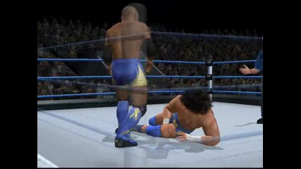 Wwe Smackdown vs Raw 2007 (ps2) Shelton Benjamin vs Carlito 