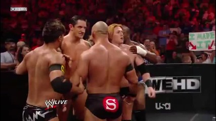 The Nexus vs John Cena - 6 on 1 Handicap Match 
