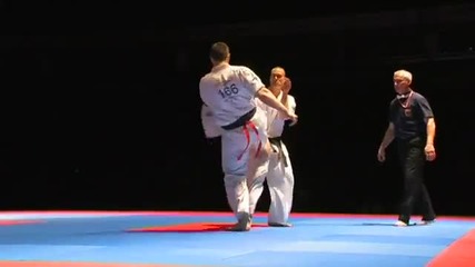 European Shin / Kyokushin Championship 2011, Final - Balogh vs. Valeri Dimitrov