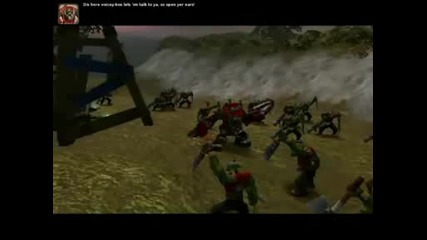 Dark Crusade Orcs attack