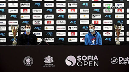 Първите думи на Мъри и Скупски след златния триумф при двойките на Sofia Open