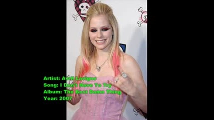 Avril Lavigne The Best Damn Thief
