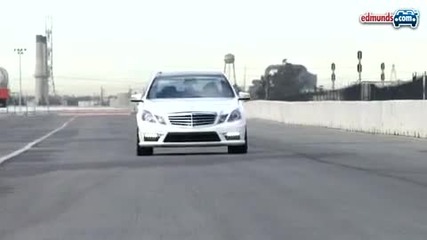 Massive Horsepower Attack Mercedes E63 @ the Track 
