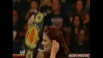 Mickie vs. Lita [lumberjill match] Part2