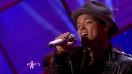 Невероятно изпълнение! Bruno Mars - just the way you are 