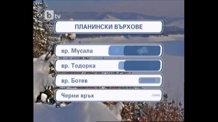 btv - Времето - Централна емисия - 25.02.2012