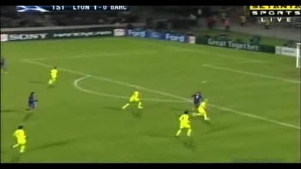 Lyon 1 - 1 Barcelona