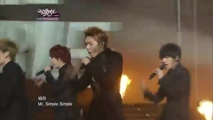 Super Junior - Superman,a-cha and Mr. Simple ( Special Stage )