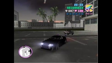 Трикове с коли в Gta-vice City