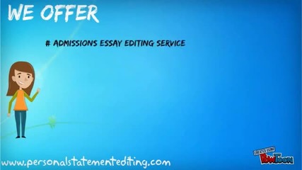 Personal Statement Editing