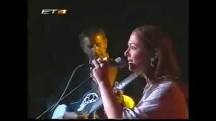 Melina Aslanidou & George Dalaras - Ti Sou Kana Ke Pinis Live