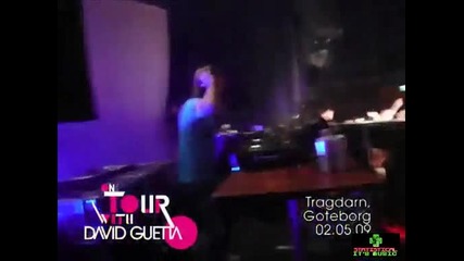David Guetta на живо - 02.05.09 - Tragdarn - Goteborg
