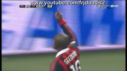 Milan - Chievo 1 - 0 Unikalniq Gol Na Seedorf