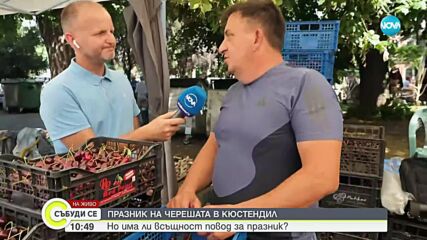 В Кюстендил се провежда празник на черешата