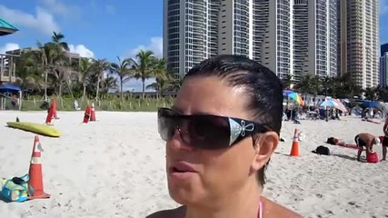 Плаж в Орландо, Флорида - Маями сниман от рускиня 