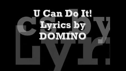 domino-you can do it
