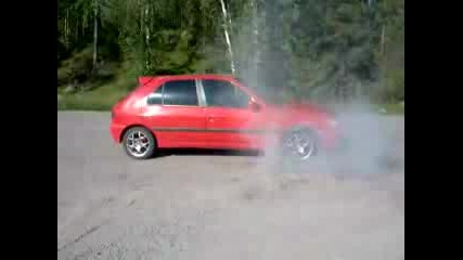 Peugeot 306 Burnout
