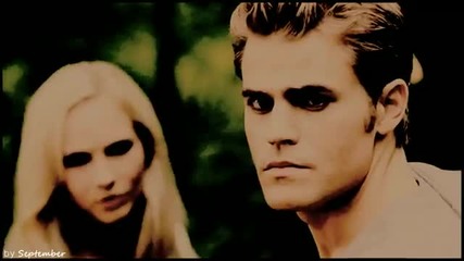 My "serious vampire look"?- Stefan Salvatore