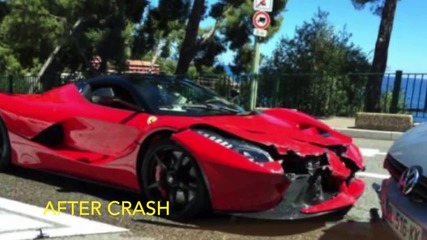 Така се почупва чисто новo Laferrari