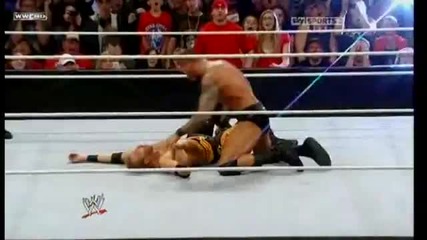 Randy Orton reverses Christian's Spear into Powerslam