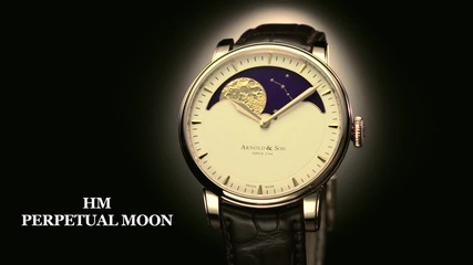 Не просто часовник, а класа: Arnold & Son - Hm Perpetual Moon