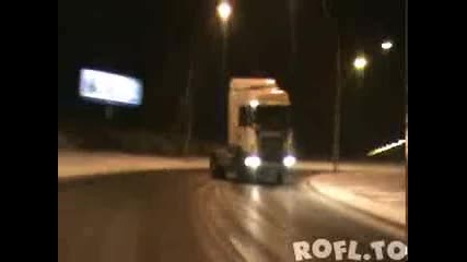 Drift s kamion 