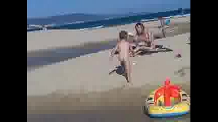 na plaja na sunny beach
