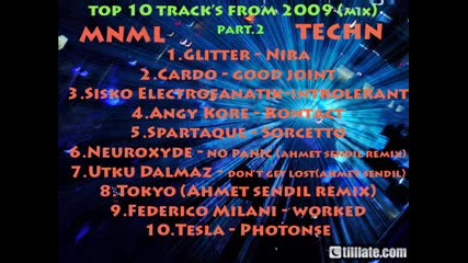 Top 10 tracks from 2009 (mix) + track list