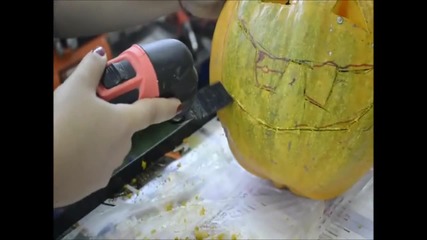 Фенер за Хелоуин с инструменти Premium/ Halloween pumpkin & Premium Tools