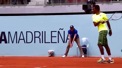 Gael Monfils - Top 10 Crazy Winners from Out of Nowhere