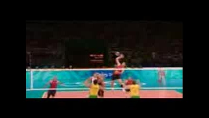 Сащ - Бразилия - Финал На Олимпийския Турнир Пo Волейбол(част 2)