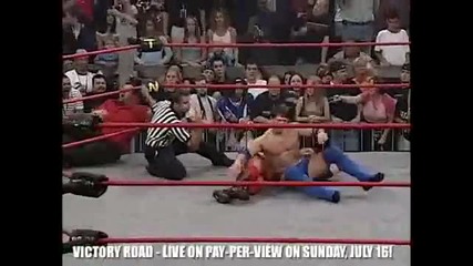 T N A Aj Styles vs. Petey Williams Victory Road 2004 
