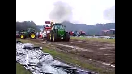 John Deere 4755 Trekkertrek Gulpen 2008