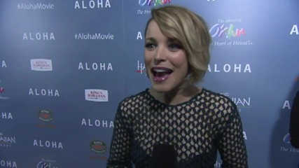 A Sexy Rachel McAdams At LA Screening of 'Aloha'