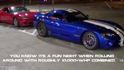 915+whp procharged corvette vs The World (10k+whp combined)