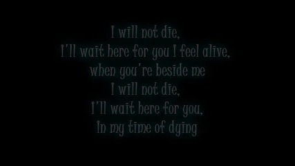 Three Days Grace - Time of Dying 