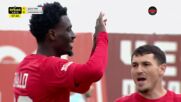 Goal by CSKA 1948 Sofia