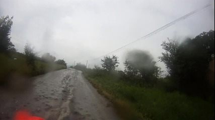 Малко да се повозя след падането... Honda Cr 125 Gopro Hd