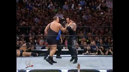 Wrestlemania 19 - Undertaker vs Big Show & A - Train