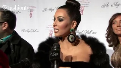 Kim Kardashian, Naomi Campbell, Eve & Shontelle at The Angel Ball - New York City